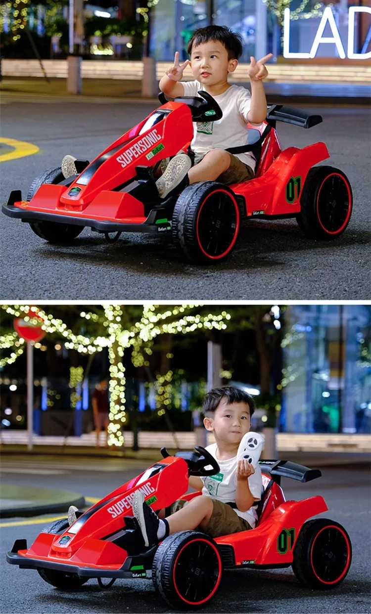 Classic Go Kart Kids Ride on Car Electric Go Kart