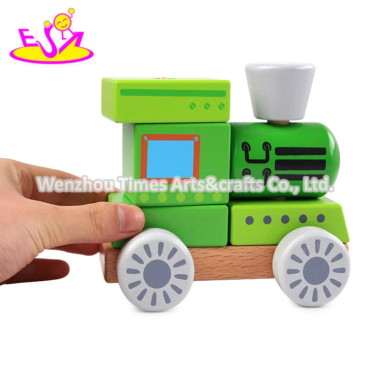 The Engineering Vehicles Wooden Childrencar Toy for Kids W04A531