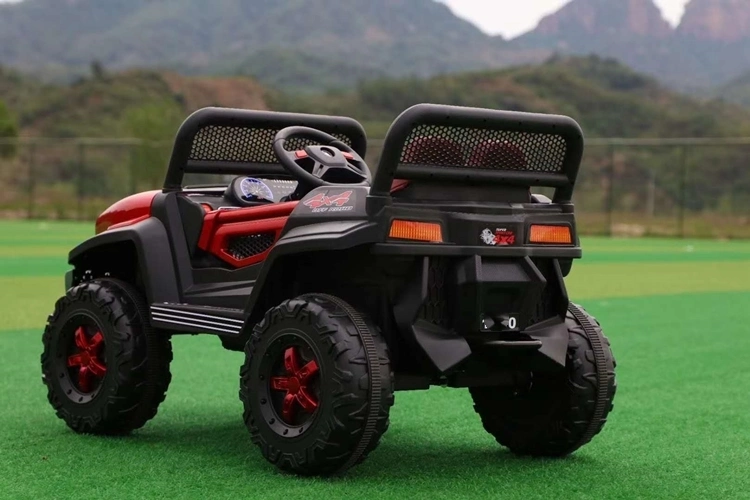 12V 2 Seater Rechargeable RC Monster Truck with Remote Control Ride on Car/Kids Bike/Eletric Toy Car/Baby Tricycle