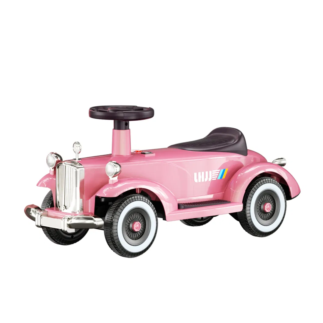 Ready to Ship Cheap Price 2022 New Classic Design Child Electric Ride on Car with Light Music