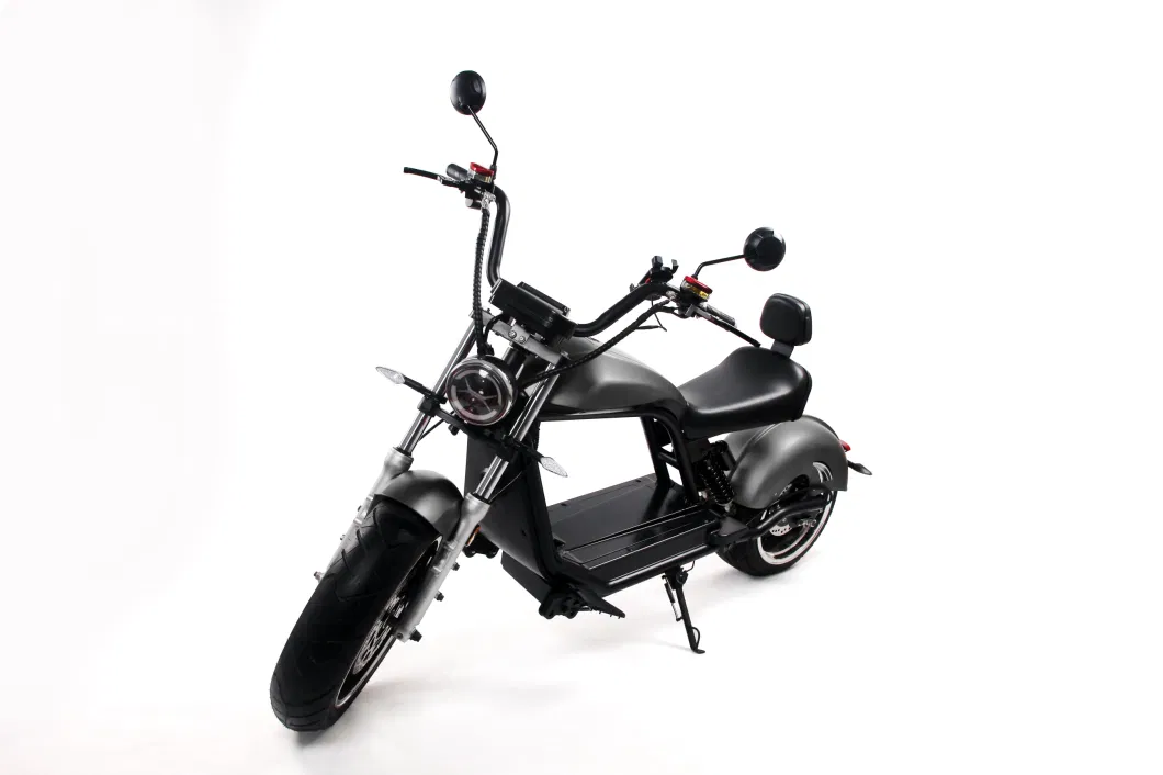 Luqi Licensed Battery Electric Motorcycle with LED Headlight