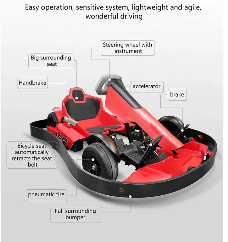 Wholesale Electric Go Karts Low Price High Quality Karting Car Amusement Park Products