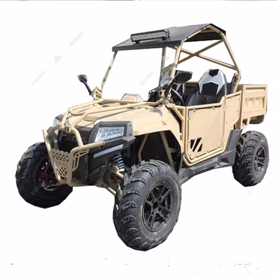 400cc 2 Seat Farm UTV with Cargo Box Beach All Terrain Vehicle